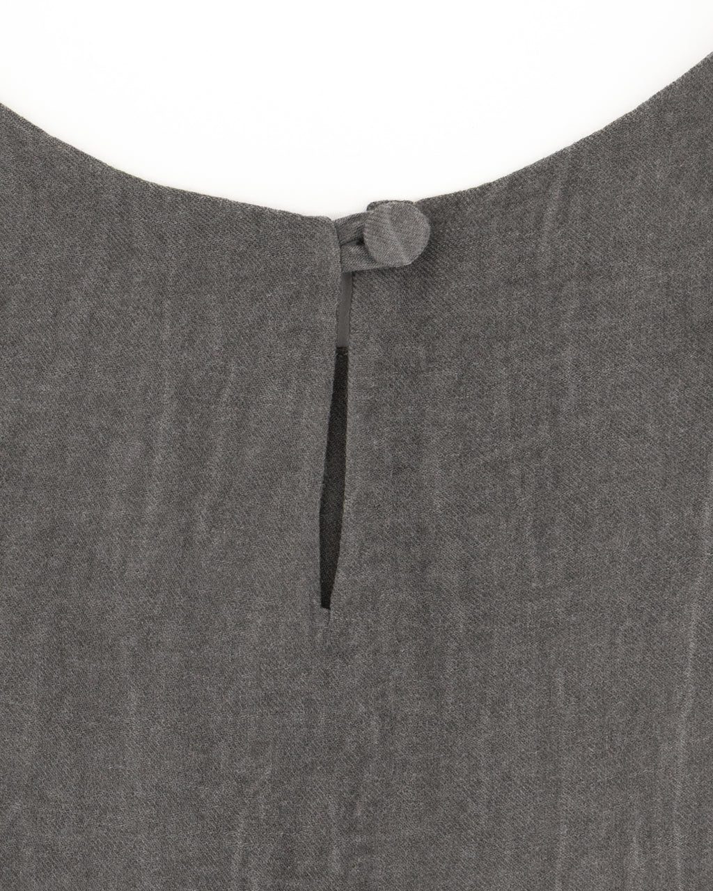 YRIO Gathered Peplum Top — Charcoal