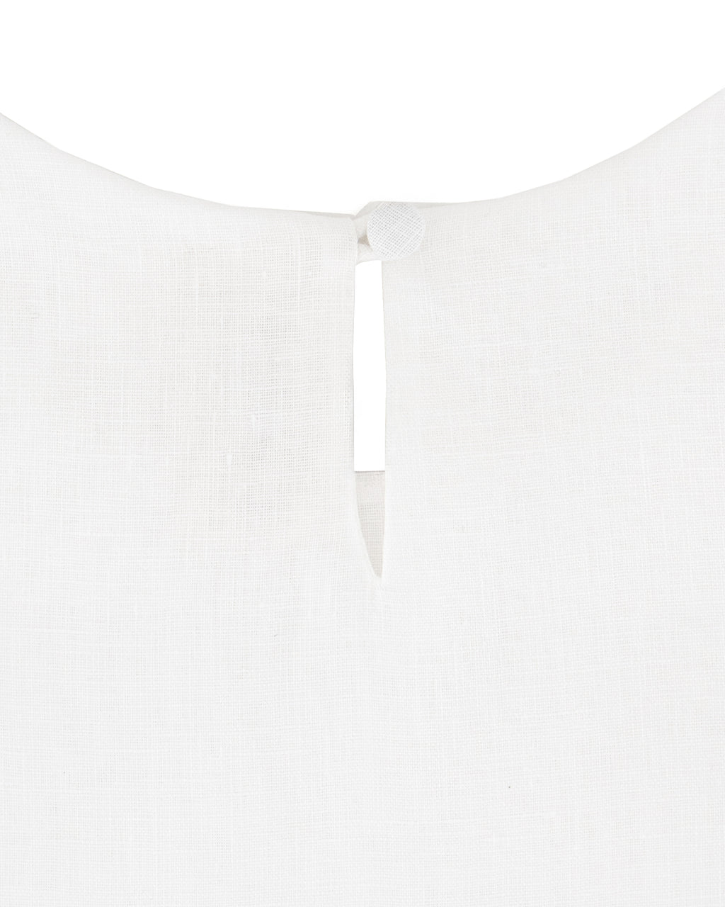 YRIO Peplum Top — Soft White