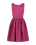 YRIO Cross-Back Dress — Raspberry Rose