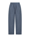 YRIO Wide-Leg Trousers — Coastal Blue