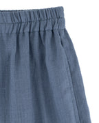 YRIO Wide-Leg Trousers — Coastal Blue