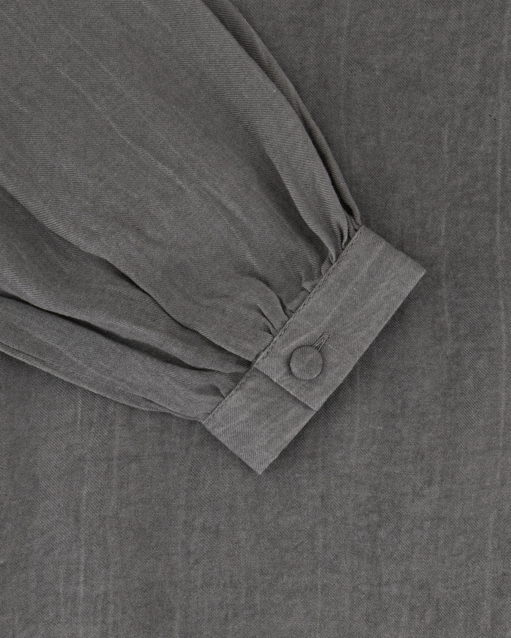 YRIO Asymmetrical Hem Dress —Washed Graphite
