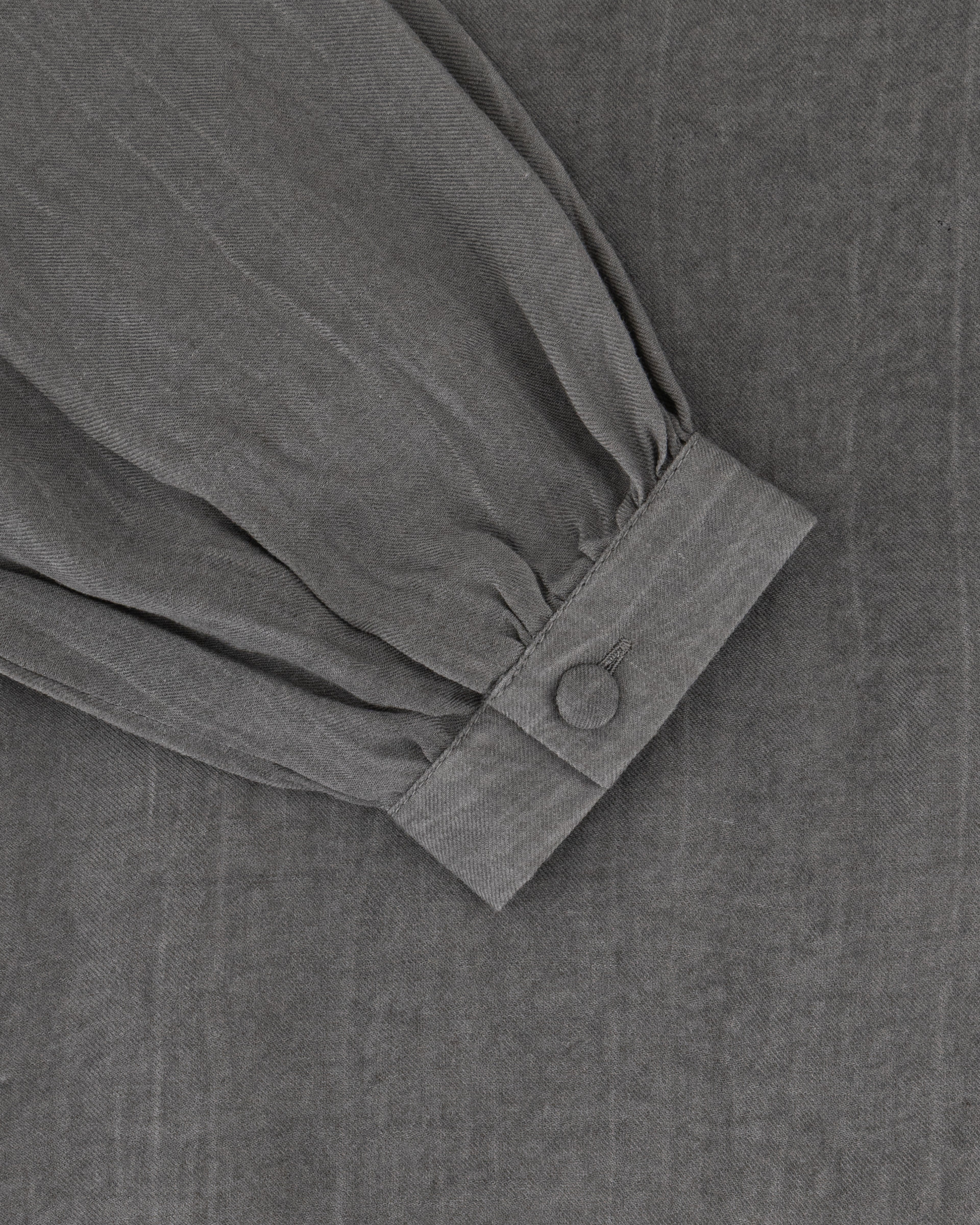 YRIO Asymmetrical Hem Dress —Washed Graphite
