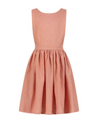 YRIO Cross-Back Dress — Soft Terracotta