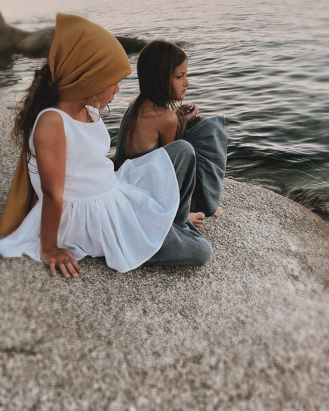 YRIO Peplum Top — Soft White