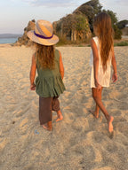 YRIO Linen Shorts — Porcelain White