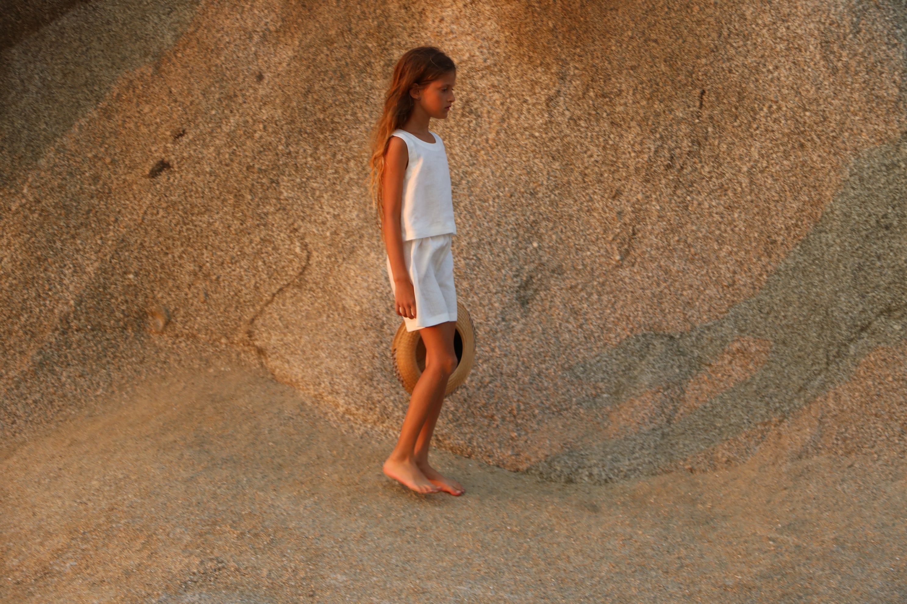 YRIO Structured Tank — Pure White