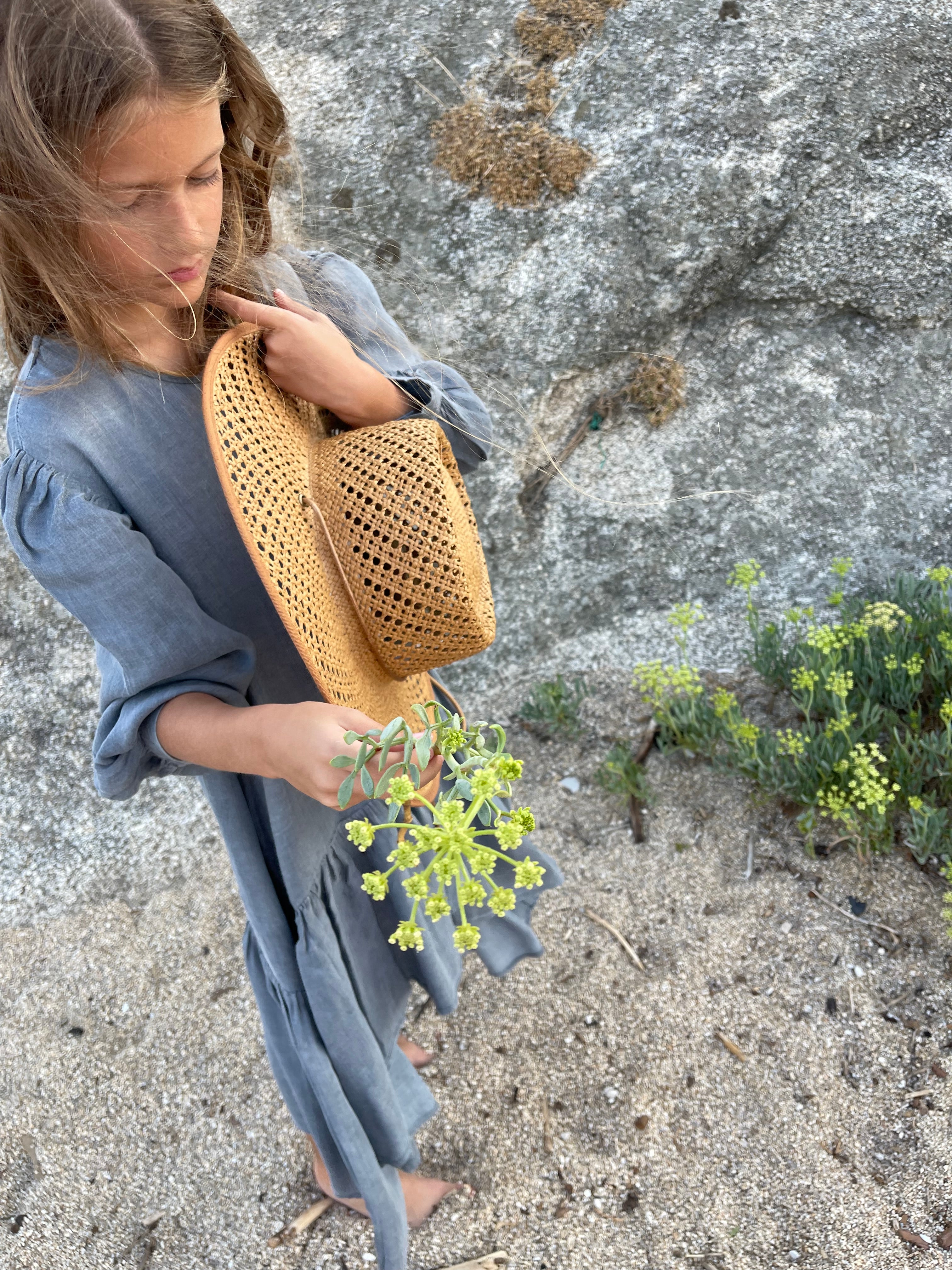 YRIO Asymmetrical Hem Dress — Charcoal Grey