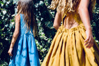 YRIO Cross-Back Dress — Mustard Ochre