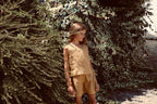 YRIO Linen Shorts — Golden Ochre.